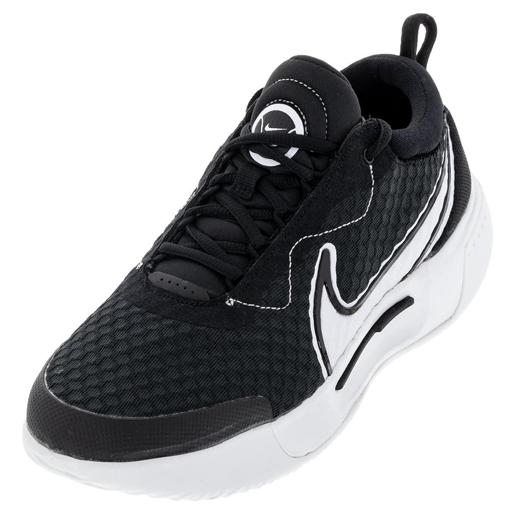 NikeCourt Men`s Zoom Pro Tennis Shoes Black and White