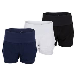 Women`s Double Layer Pickleball Short