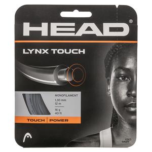 Lynx Touch Tennis String Transparent Black