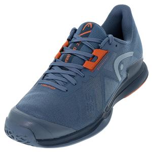 Men`s Sprint Pro 3.5 Tennis Shoes Bluestone and Orange