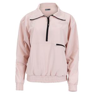 Women`s Pure Pullover Tennis Jacket Peach