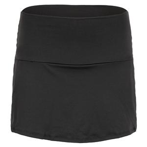 Women`s Straight 13 Inch Tennis Skort Asphalt