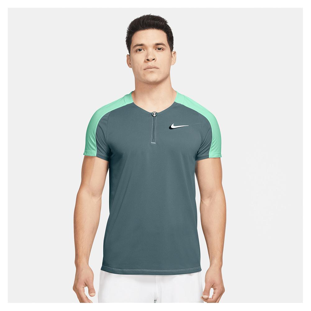 Nike Men`s Paris Team Court Dri--FIT Slam Ultimate Tennis Polo