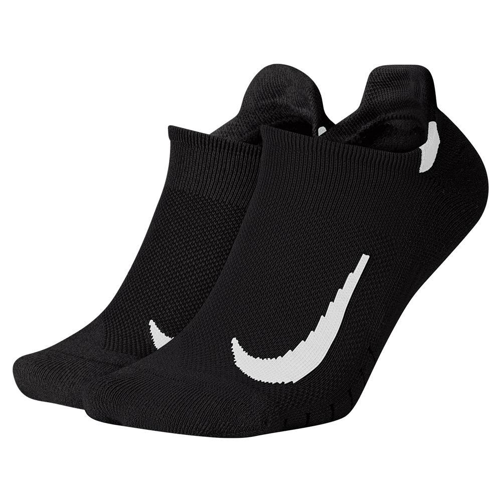 Nike Multiplier No-Show Running Socks (2 Pairs)