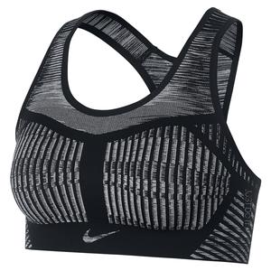 NIKE Women`s FE/NOM Flyknit High-Support Non-Padded Sports Bra