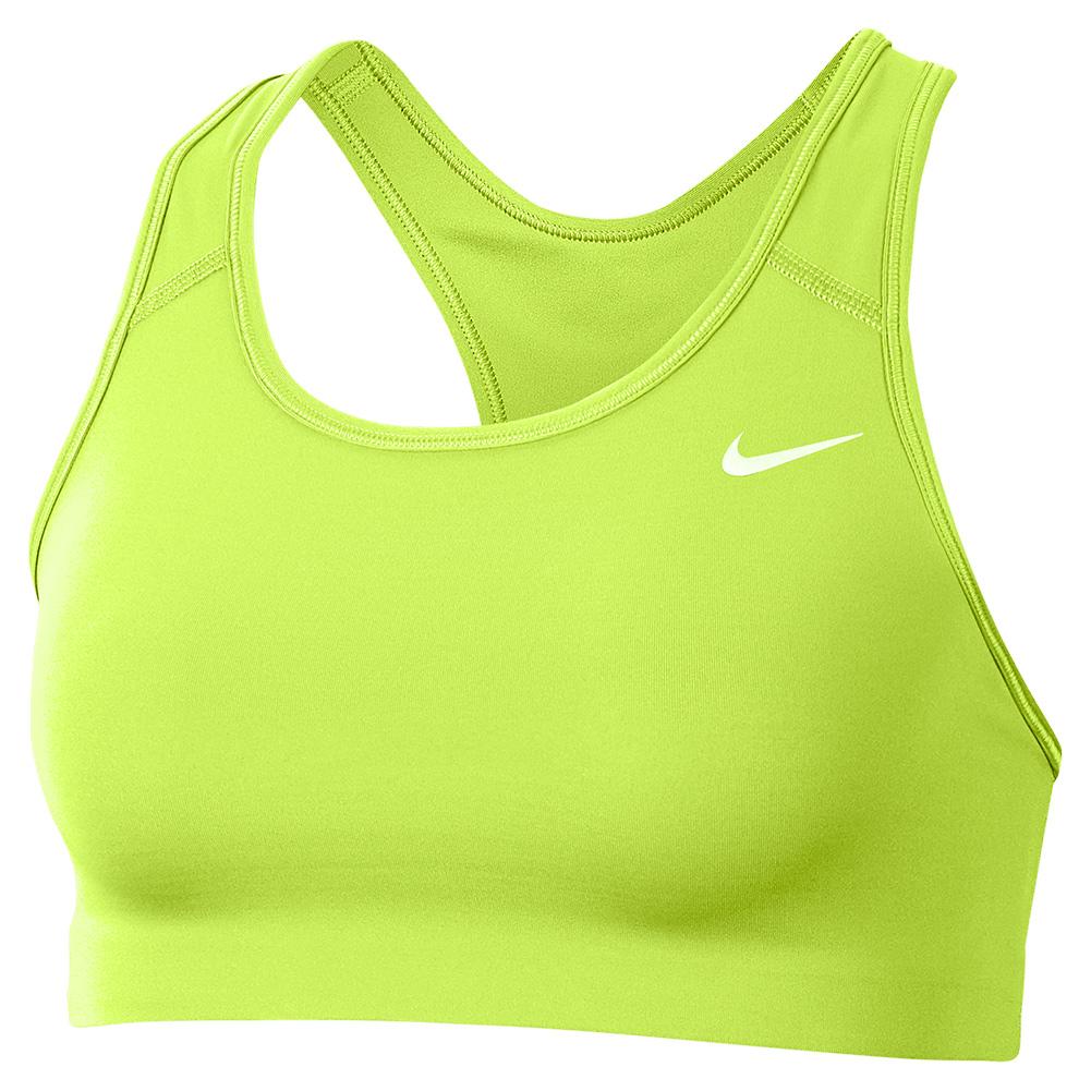 NIKE Women`s Dri-FIT Swoosh Medium-Support Non-Padded Sports Bra