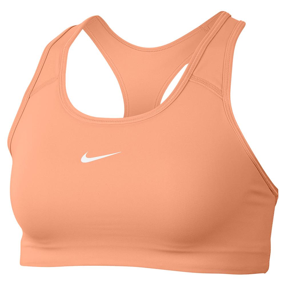 NIKE Women`s Swoosh Medium-Support 1-Piece Pad Sports Bra