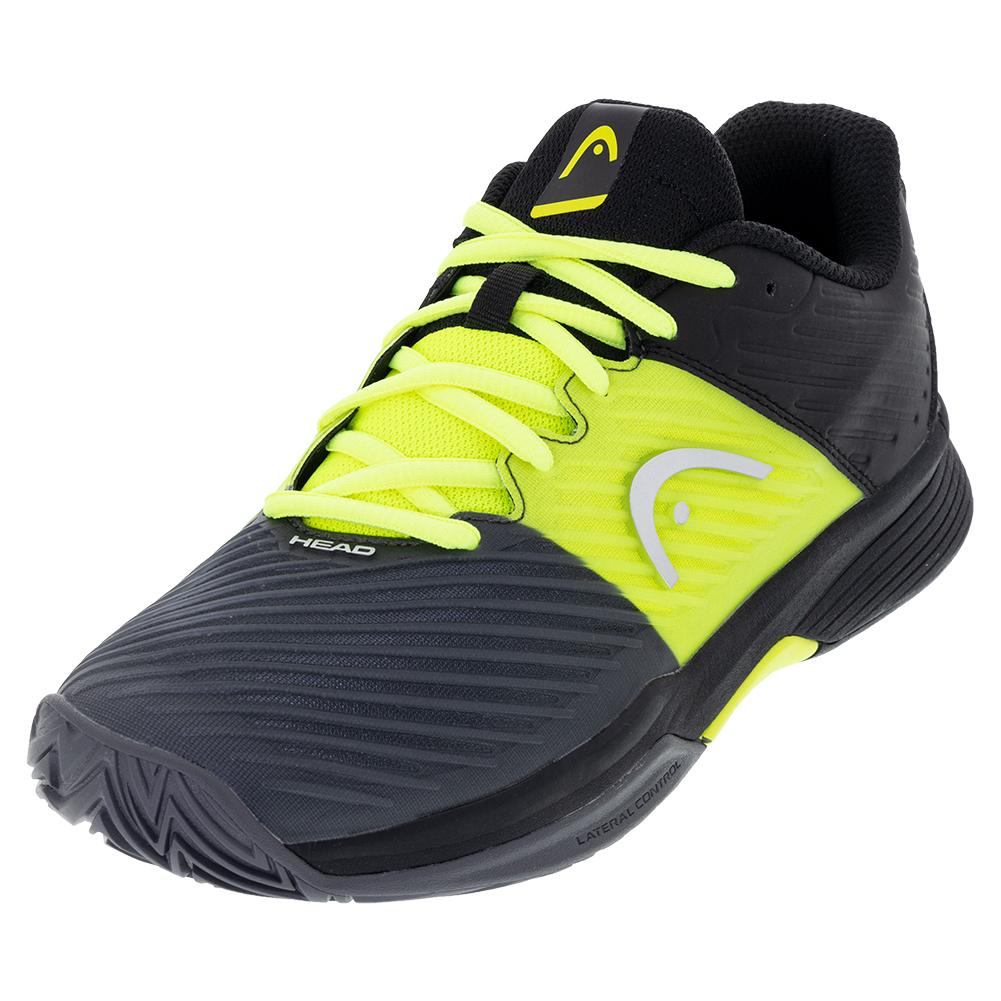 HEAD Juniors` Revolt Pro 4.0 Tennis Shoes Black and Yellow