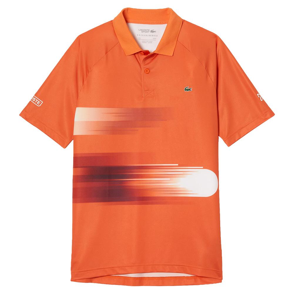 Polo lacoste djokovic clearance blanc