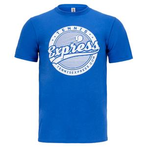 Tennis Express Badge T-Shirt Blue