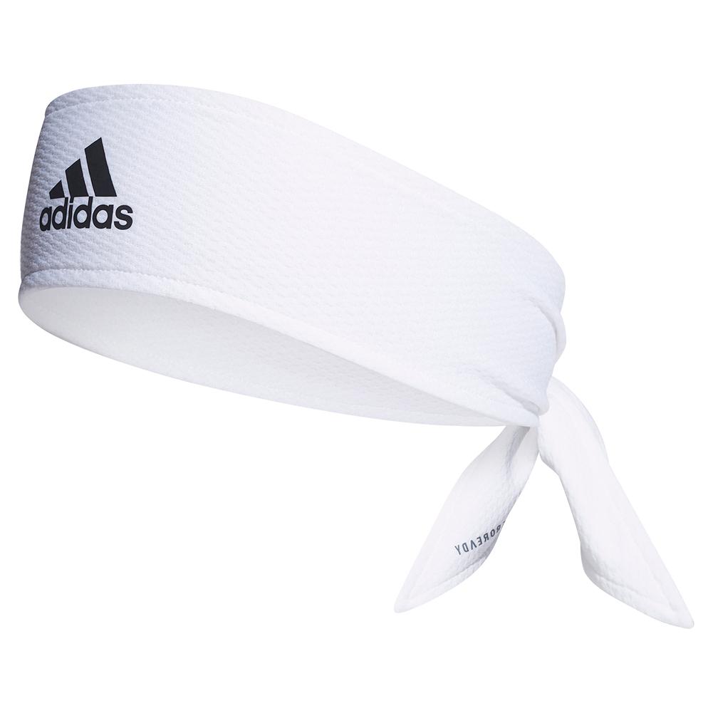 Adidas Primeblue AEROREADY Tennis Tieband White and Black