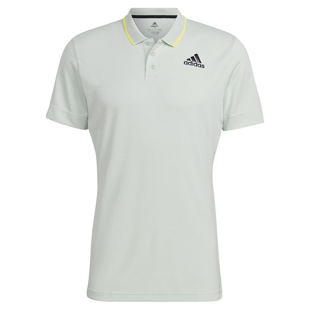 Adidas Men`s Freelift Tennis Polo Linen Green