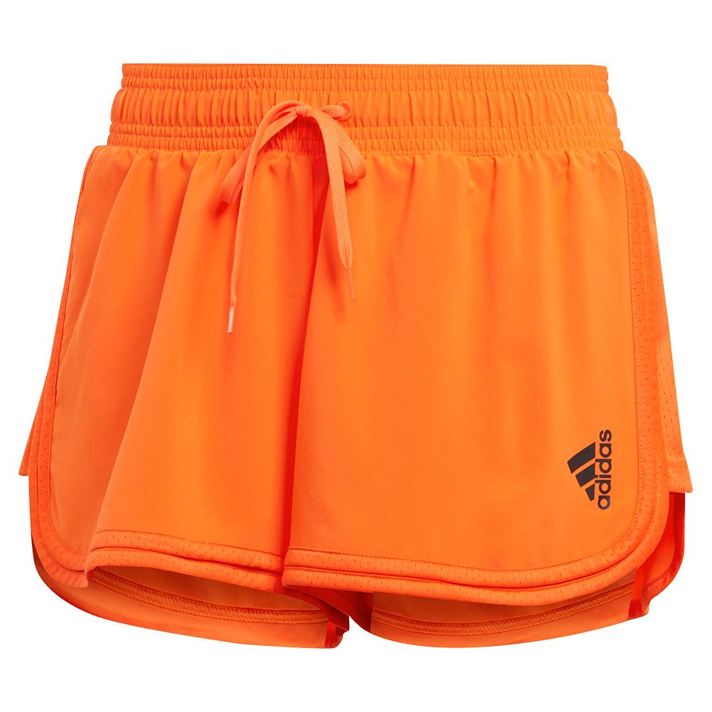 ADIDAS Women`s Club Tennis Shorts Impact Orange