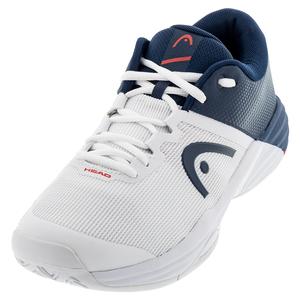 Men`s Revolt Evo 2.0 Tennis Shoes White and Dark Blue