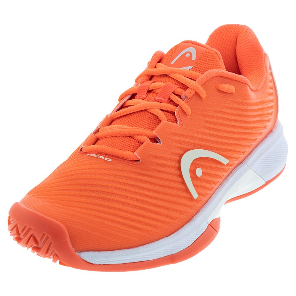 HEAD Women`s Revolt Pro 4.0 Tennis Shoes Coral and White