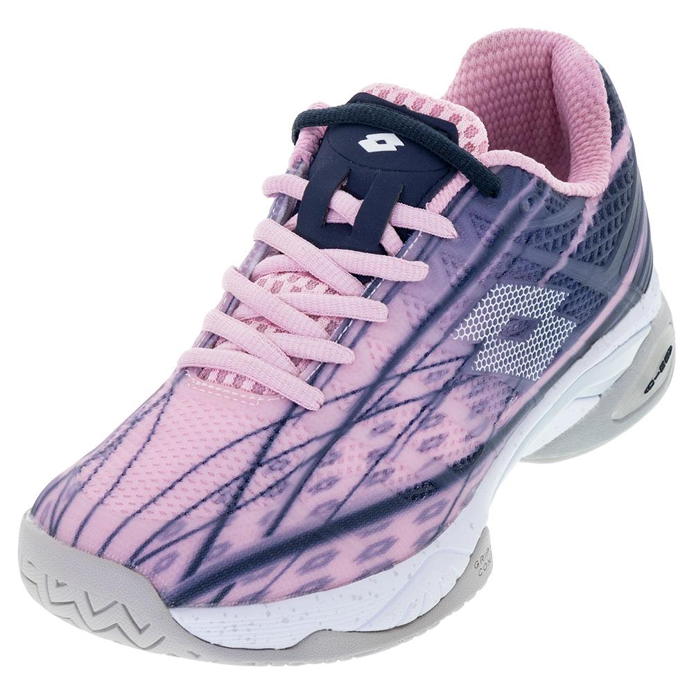 Lotto Women`s Mirage 300 Speed Tennis Shoes Pink and All White
