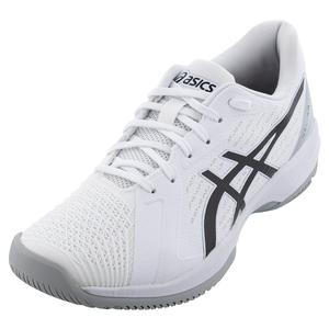 Men`s Solution Swift FF Tennis Shoes White and Black