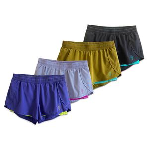 Women`s 3 Inch Inseam 2-in-1 Split Pickleball Short