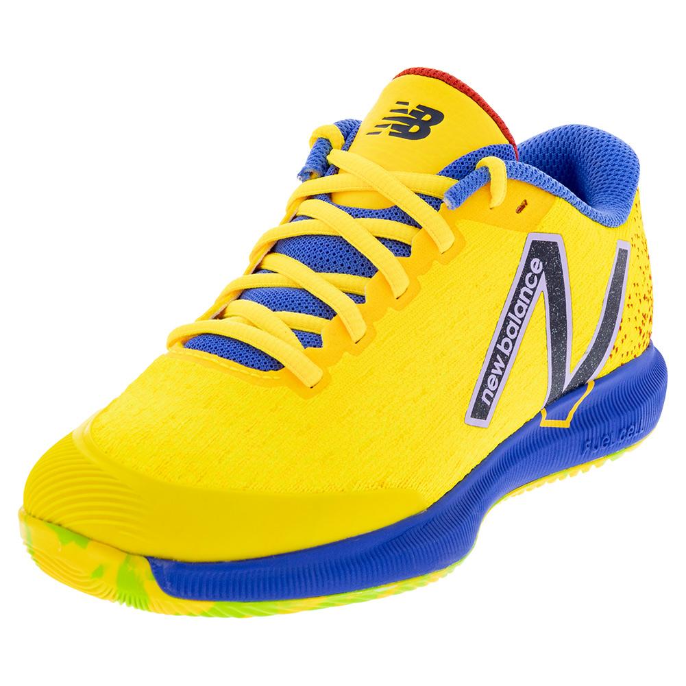 New FuelCell 996v4 B Width Tennis Shoes Egg Yolk and Red