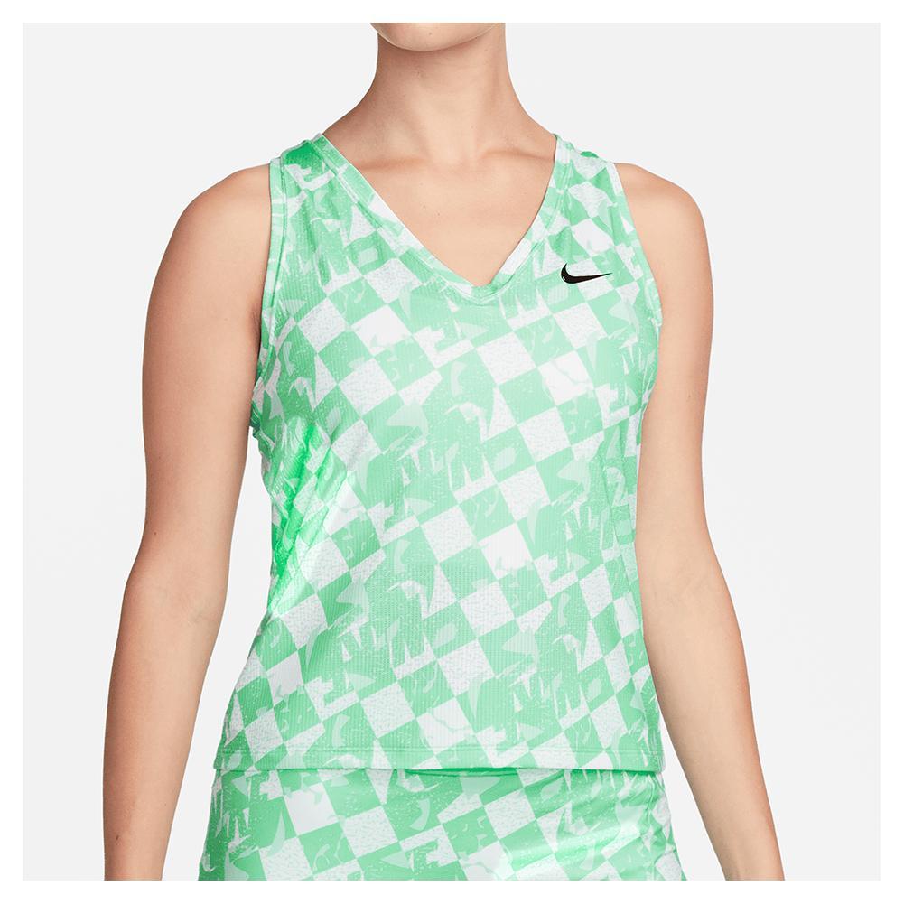 Nike Women`s Court Dri-FIT Victory Print Tennis Tank