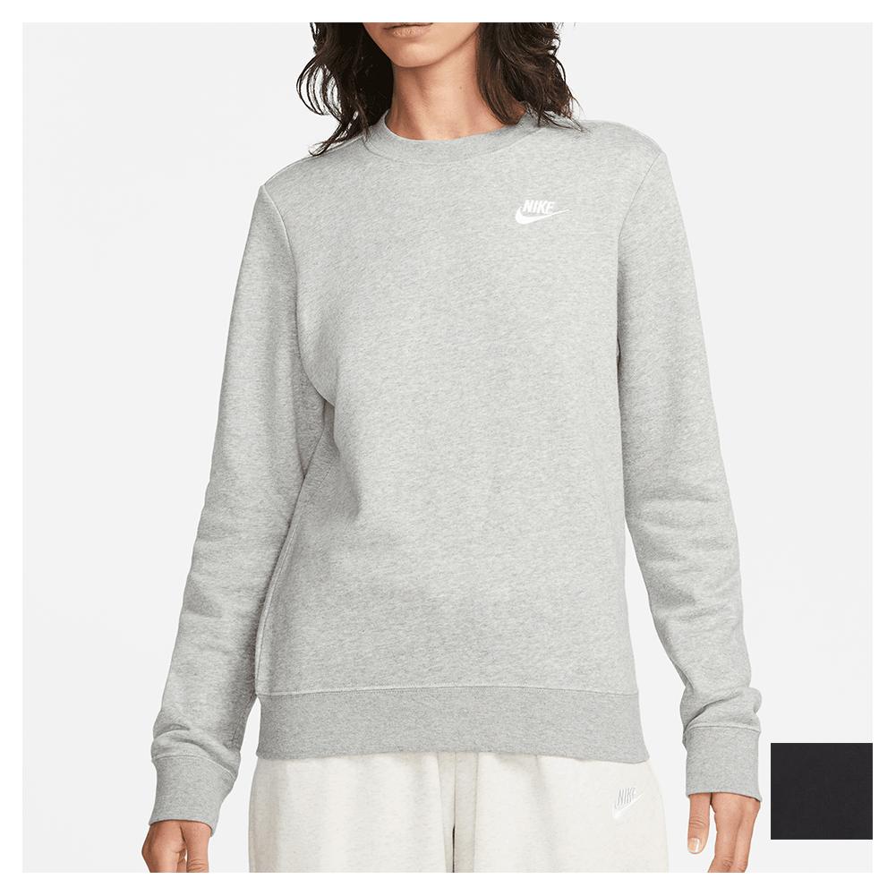 Nike Women`s Sportswear Club Fleece Crew-Neck Sweatshirt