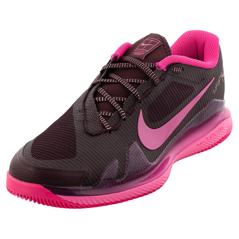 NikeCourt Women`s Air Zoom Vapor Pro Premium Tennis Shoes Burgundy Crush  and Pinksicle