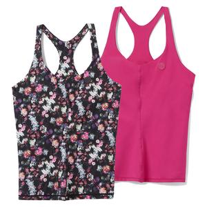 Women`s Kick Serve Racerback Tennis Tank