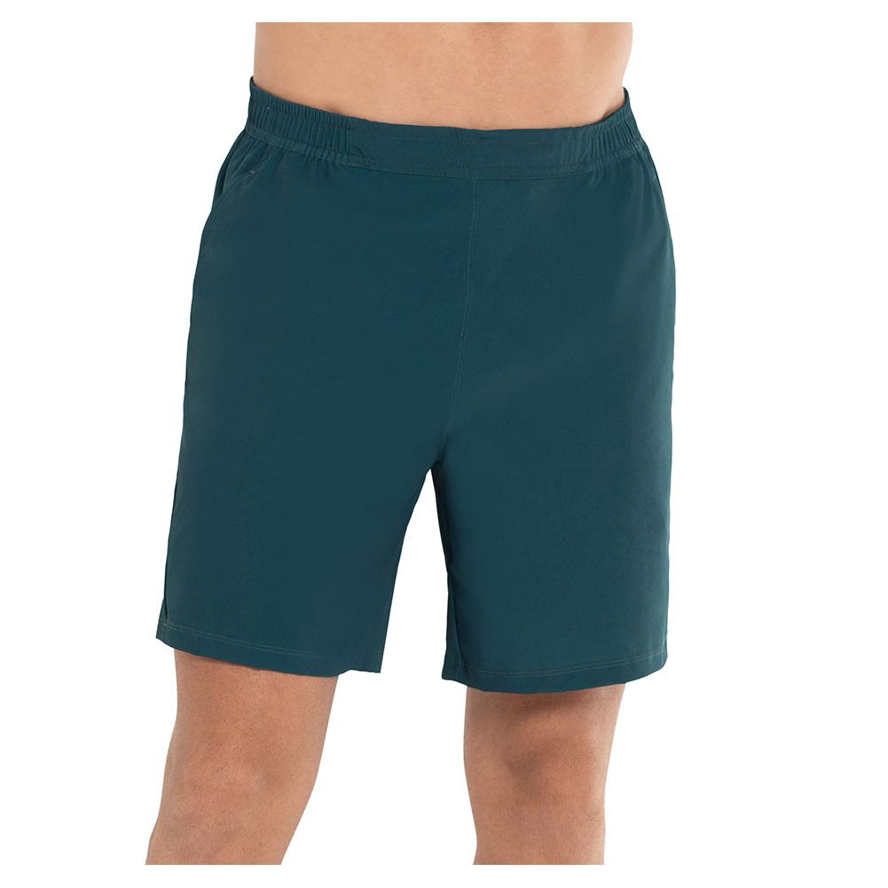 K-Swiss Men`s Supercharge 9 Inch Tennis Short Evergreen