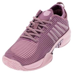 Women`s Hypercourt Supreme Tennis Shoes Grape Nectar and Cameo Pink