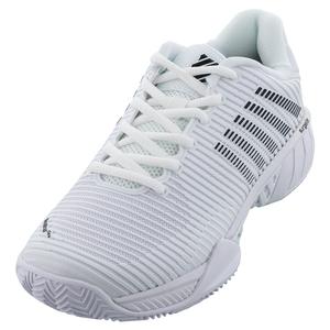 Women`s Hypercourt Express 2 Clay Tennis Shoes White and Black