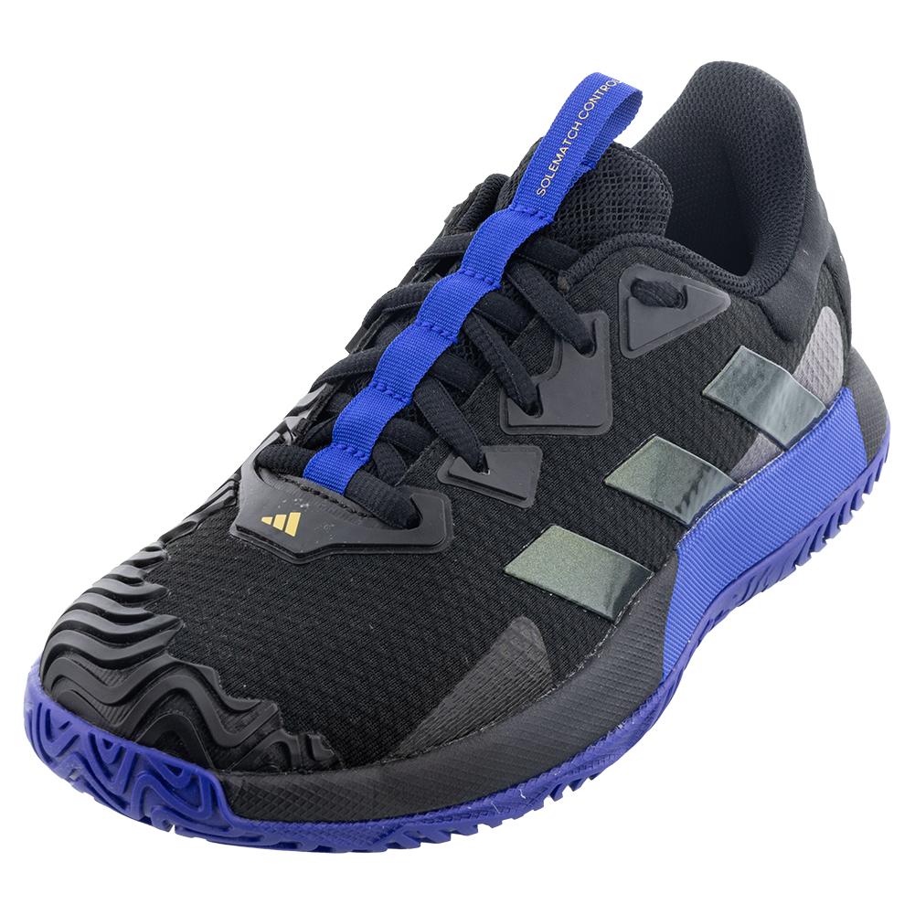 adidas Men`s SoleMatch Control Tennis Shoes Core Black