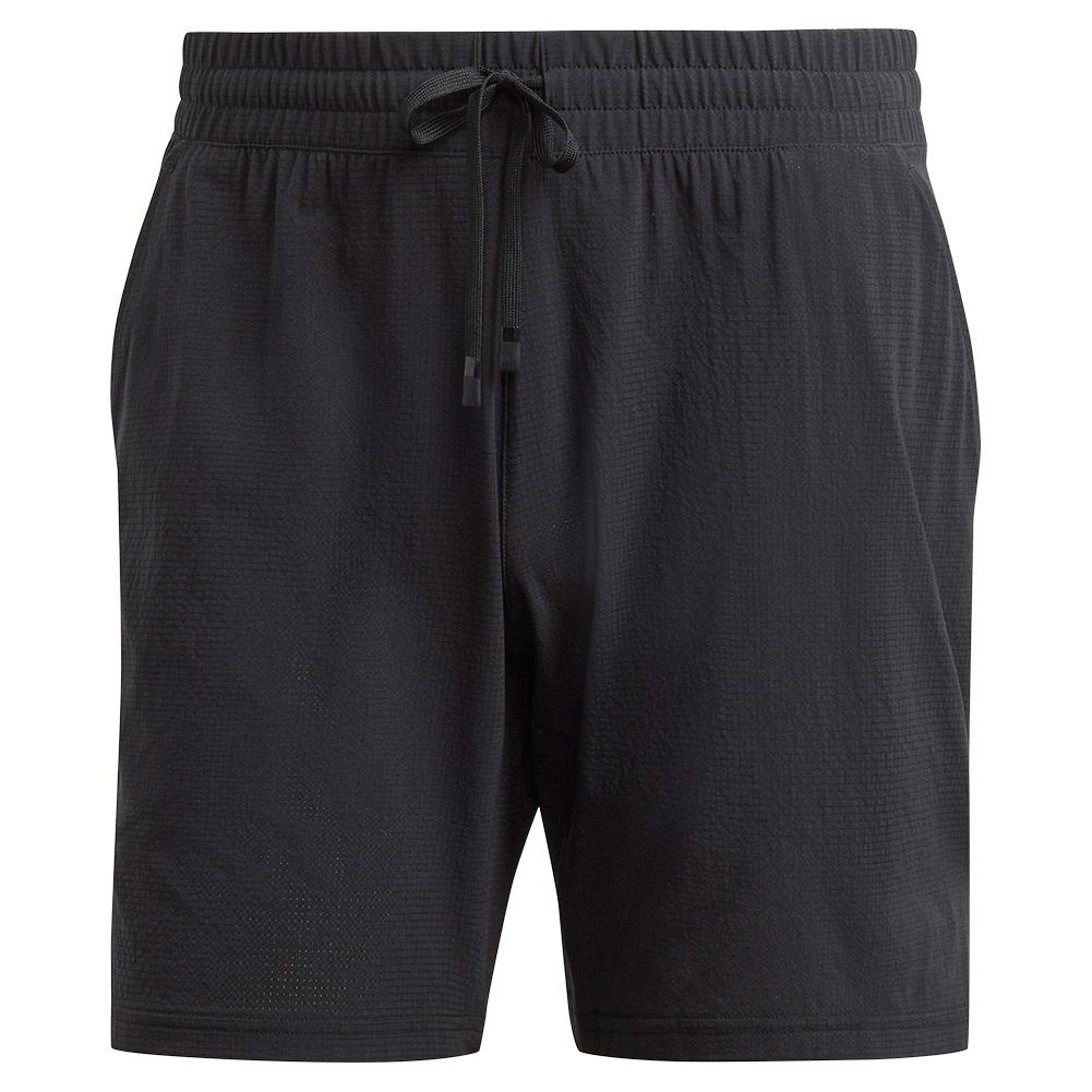 Adidas Men`s Ergo 7 Inch Tennis Shorts Black