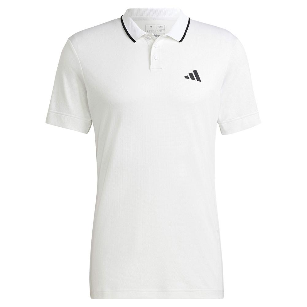 Adidas Men`s Freelift Tennis Polo White
