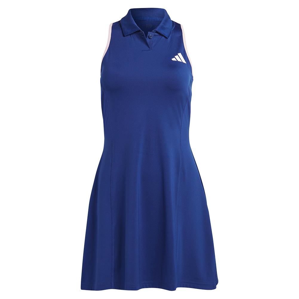 adidas Women`s Clubhouse Tennis Dress Victory Blue