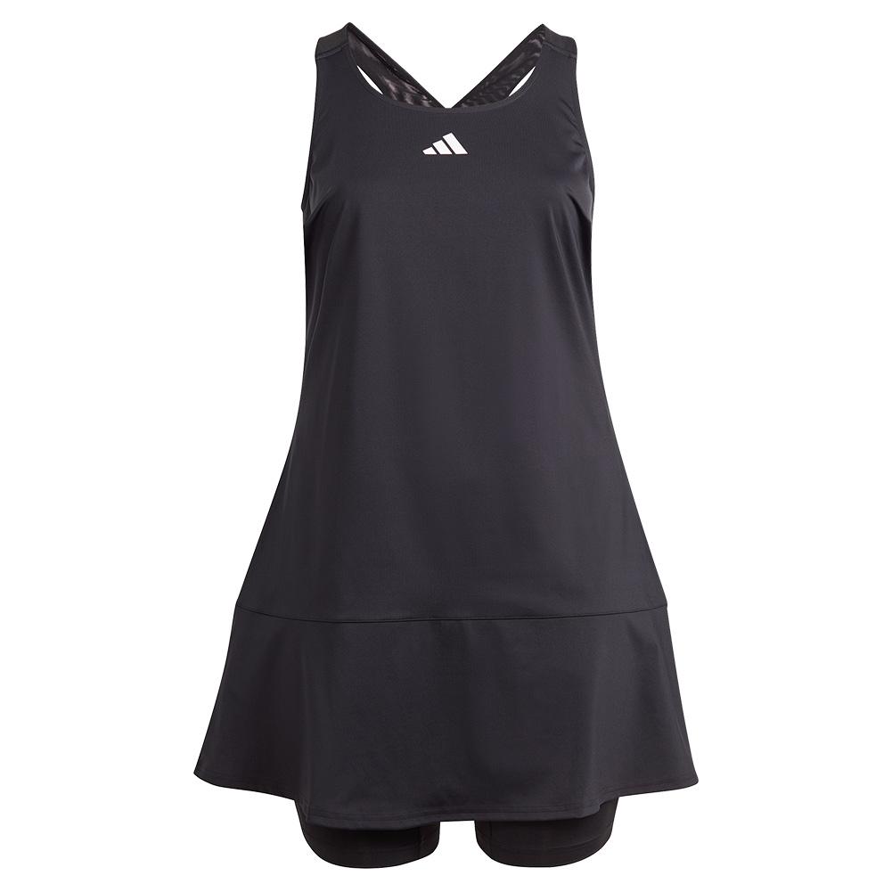 ADIDAS Women`s Y-Back Tennis Dress Plus Size Black