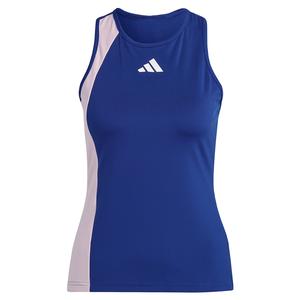 Women`s Clubhouse Premium Tennis Tank Victory Blue and Clear Pink