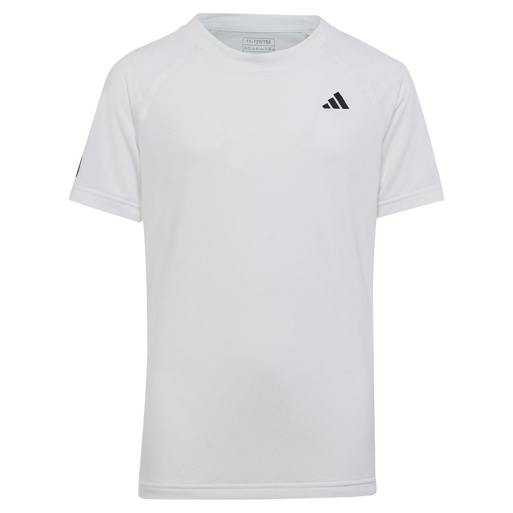 overhead Tijdig Variant Adidas Girls Club Tennis T-Shirt in White