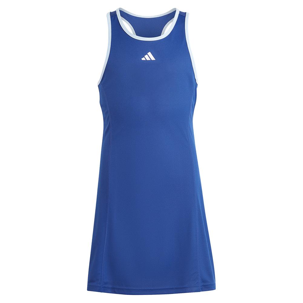 Adidas Girls Club Tennis Dress in Victory Blue