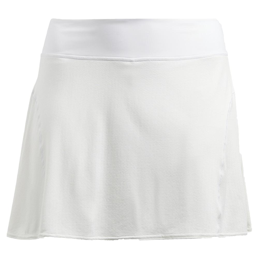 Adidas Women's Tennis Match Skirt (Plus Size), White / 3X