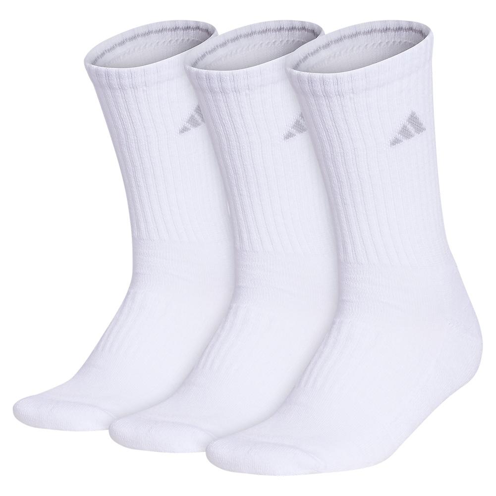 adidas Men's Cushioned Crew Socks (3-Pair)