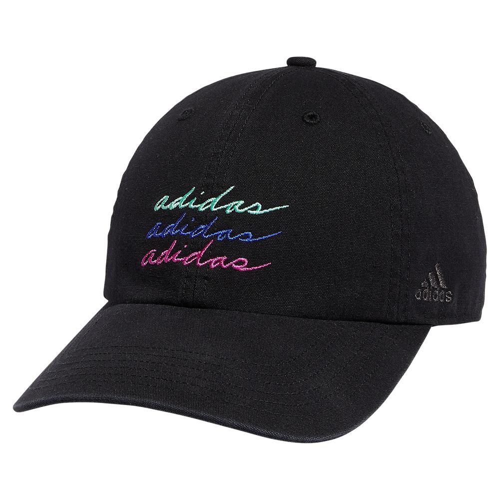 ADIDAS Women`s Saturday 2.0 Plus Hat Black and Easy Green