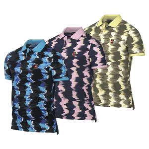 Men`s Melbourne Court Printed Slim-Fit Tennis Polo