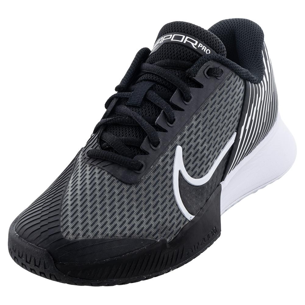 NikeCourt Women`s Air Zoom Vapor Pro 2 Tennis Shoes Black and White