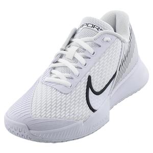 Women`s Air Zoom Vapor Pro 2 Tennis Shoes White and Black