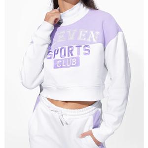 Women`s Collegiate Tennis Sweatshirt Liquid Lilac