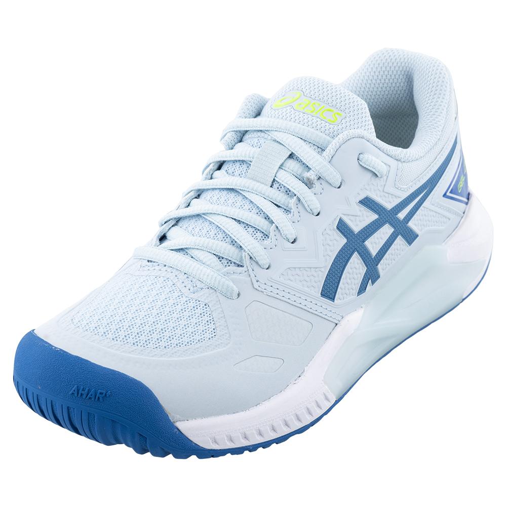 ASICS Women`s GEL-Challenger 13 Tennis Shoes Sky and Reborn Blue