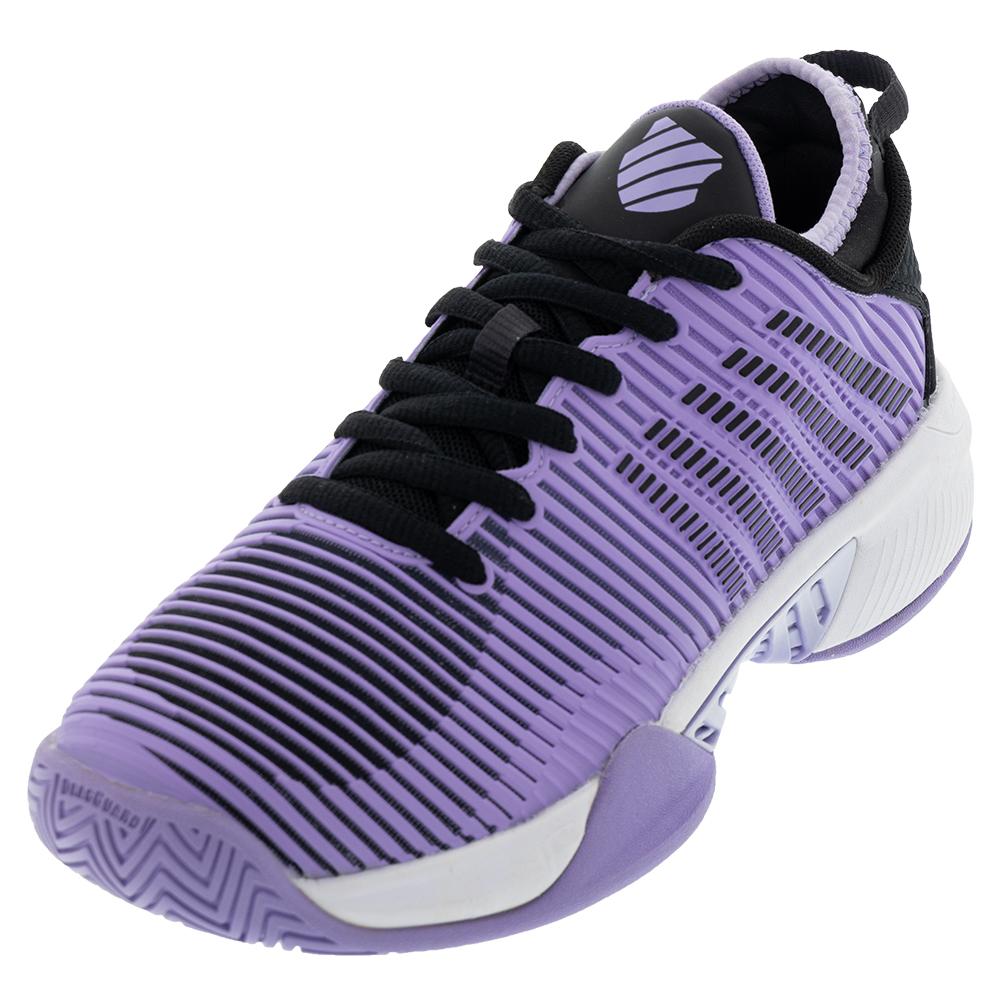 K-Swiss Women`s Hypercourt Supreme Tennis Shoes Purple Rose and Moonless  Night