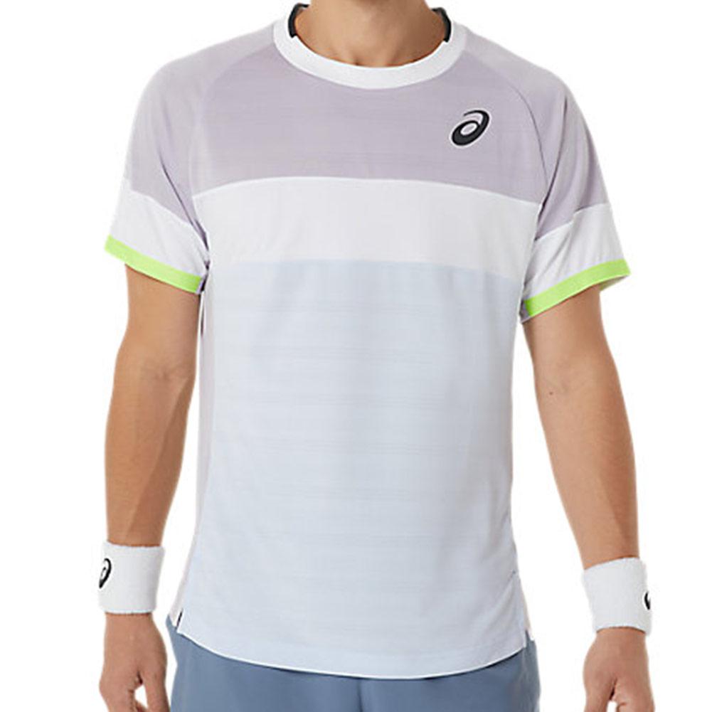 Asics Men`s Match Short Sleeve Tennis Top