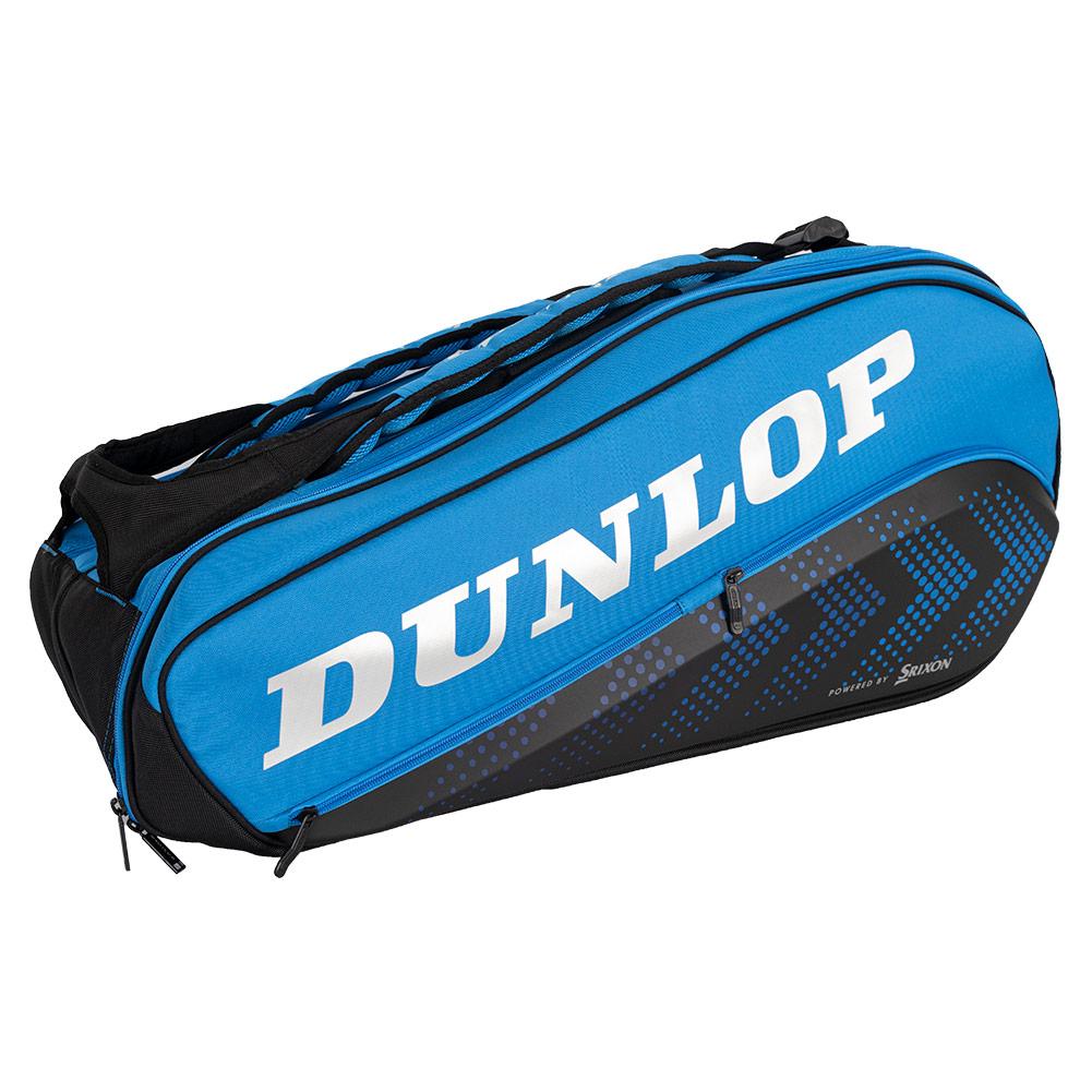 Dunlop FX Performance 8 Racquet Tennis Bag Black and Blue