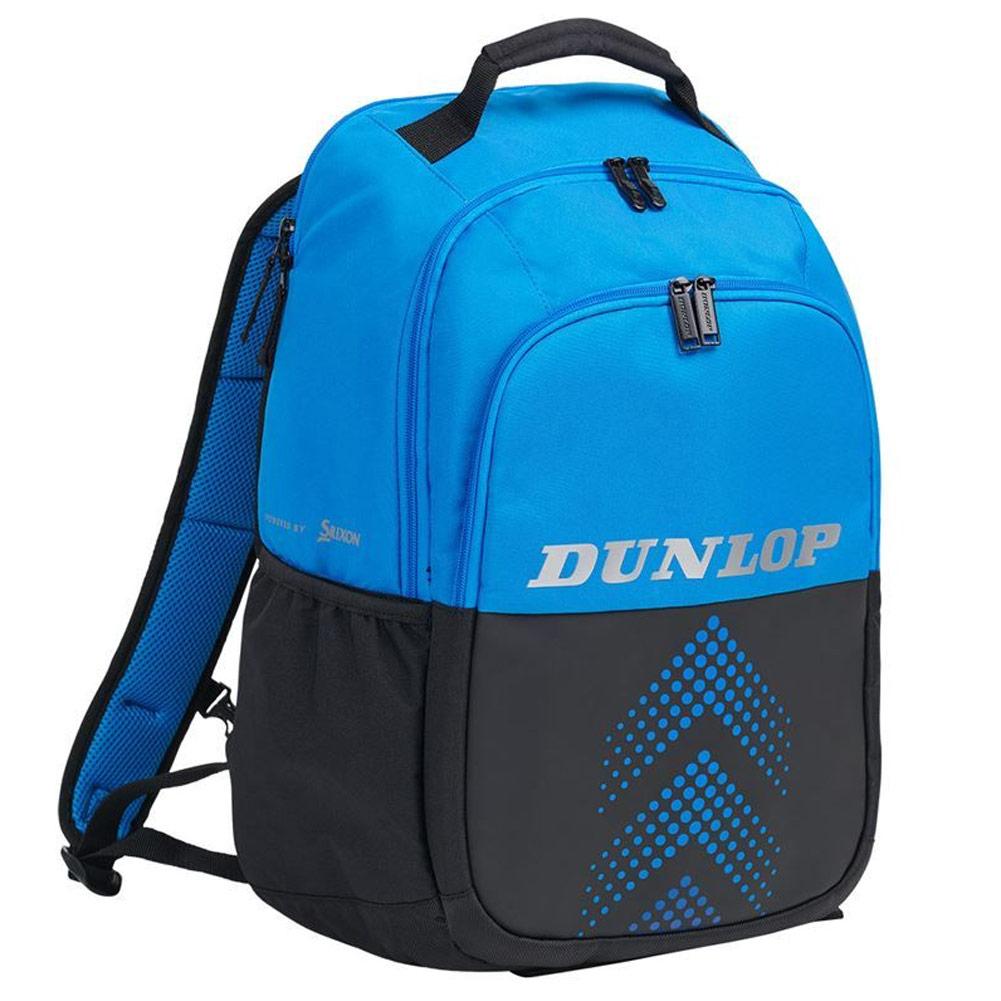 Dunlop FX Performance Tennis Backpack Black and Blue